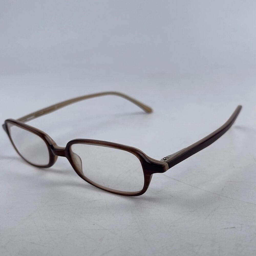 Vivid Fashion Acetate 751 Women's Eyeglasses Frame Brown Plastic 46-17-140 mm